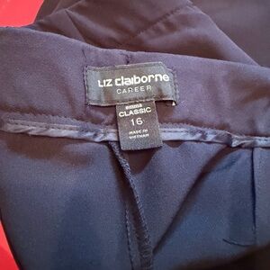 Liz Claiborne Dark Navy Pants